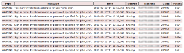Log Messages page in ArcGIS Portal Directory Log Messages page in ArcGIS Portal Directory